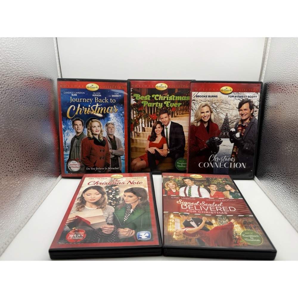Hallmark Lifetime Christmas Movies Lot of 5 DVDs Holiday Romance